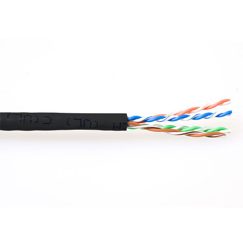 ACT Cat6 Netzwerkkabel – 305m, Schwarz, für schnelle Verbindungen