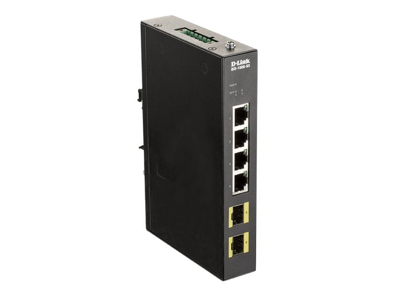 D-Link 4-Port Gigabit Switch – Robuster Netzwerkschalter für Industrie