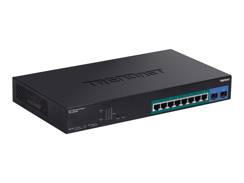TRENDnet 10-Port Switch – Smart, PoE+ für einfache Netzwerke