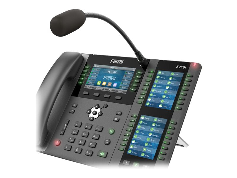 Fanvil VoIP-Telefon – Rufnummernanzeige, Dreiweg-Anrufe