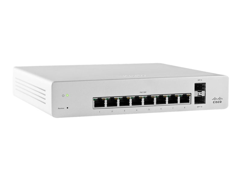 Cisco Meraki Cloud-Switch – 8 Ports, einfache Verwaltung