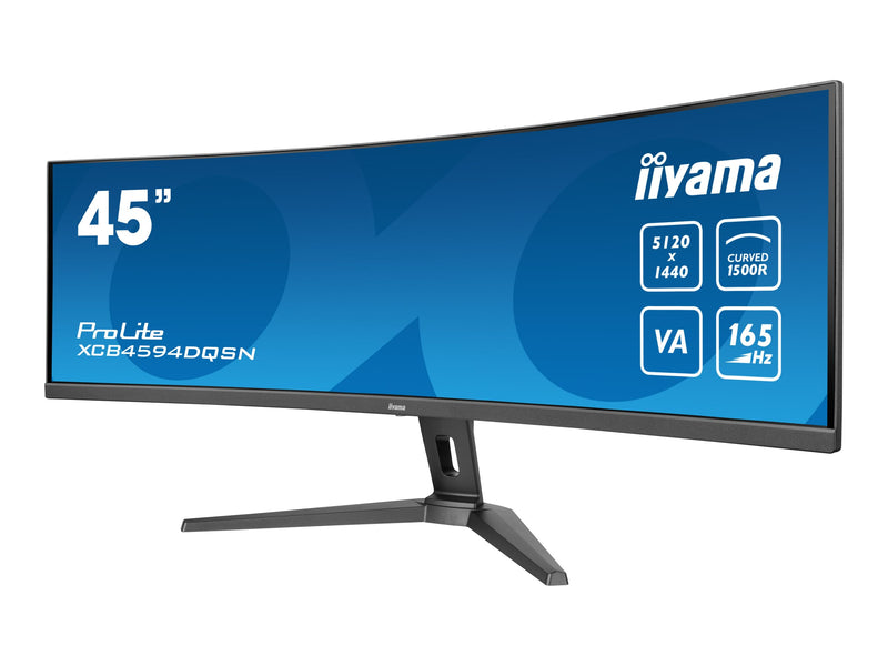 Iiyama Curved Monitor – 44.5" Dual Quad HD, USB-C Docking