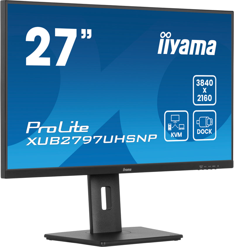 Iiyama 27" 4K Monitor – IPS-Display, USB-C-Anschluss