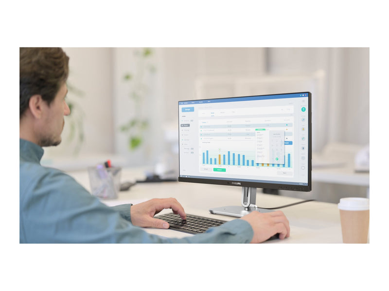 Philips 24" LED-Monitor – Full HD, Lautsprecher integriert