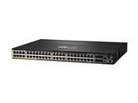 HP Enterprise Aruba Switch – 48 Anschlüsse, PoE, Gigabit Ethernet