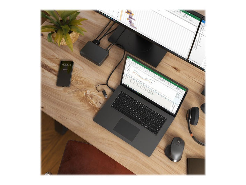 ALOGIC Docking Station – 2 Monitore, USB-C & USB-A, 85W Leistung