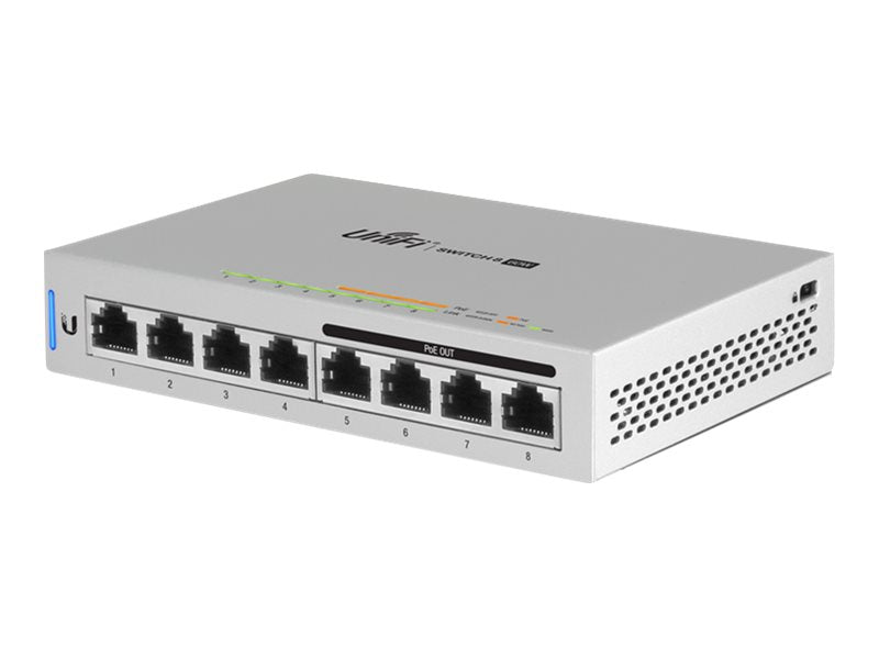 Ubiquiti UniFi Switch – 8 Anschlüsse, PoE-fähig, 5er-Pack