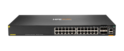 HPE Aruba Netzwerk-Switch – 24 Anschlüsse, Power over Ethernet