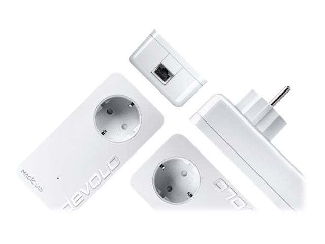 Devolo Magic 2 Powerline Kit – 3 LAN-Anschlüsse, einfache Installation
