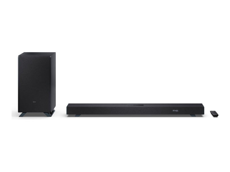 Sharp Soundbar mit Subwoofer – Kabelloser Bass, klarer Klang