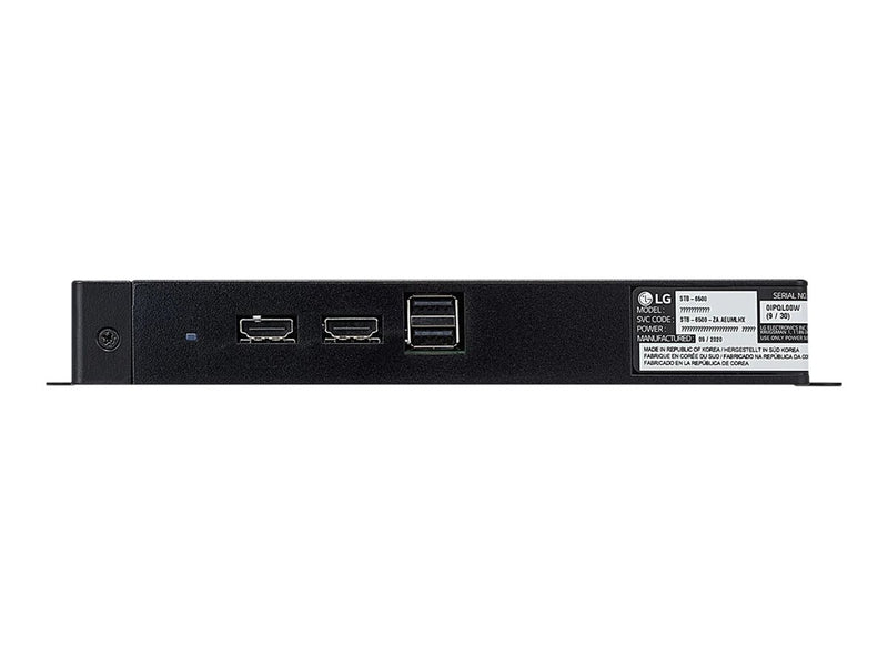 LG Set-Top-Box – Smart WebOS, 4K-Unterstützung