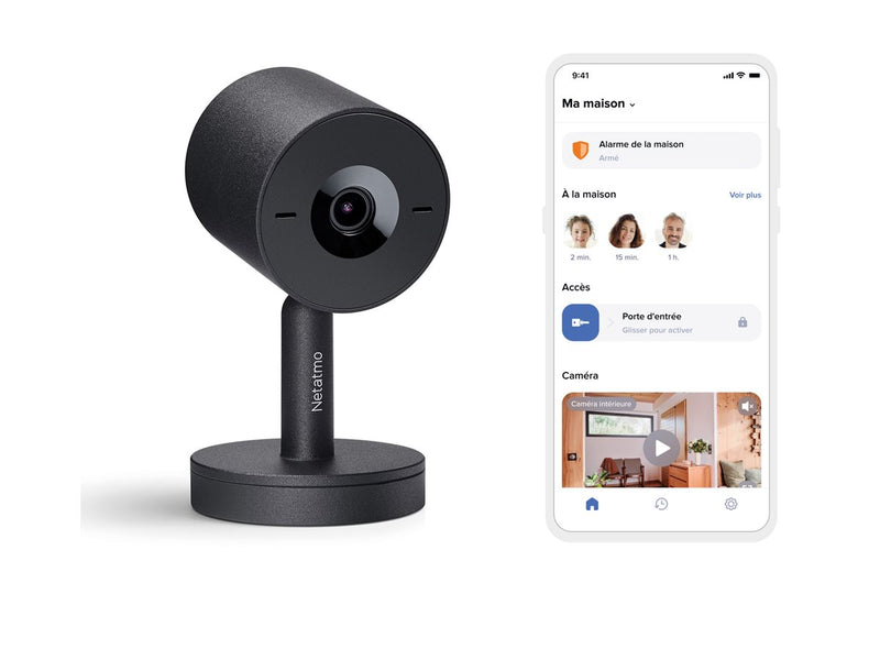 Netatmo WLAN Überwachungskamera – 2K-Video, Zweiwege-Audio