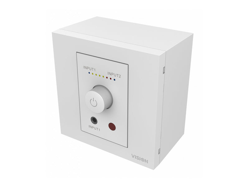 VISION Stereo-Verstärker – 50 Watt, weiß