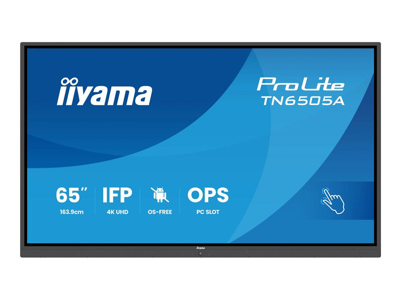 Iiyama 65" Touchscreen-Display – 4K UHD, interaktive Nutzung