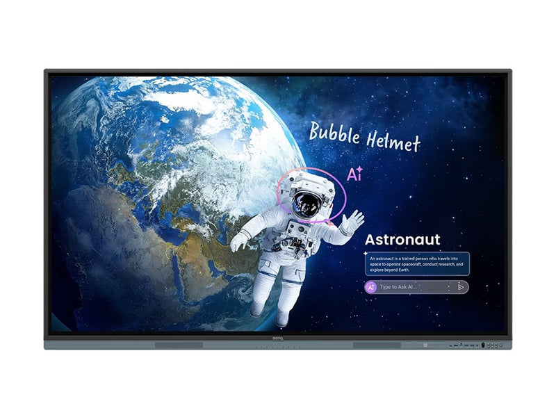 BenQ 75" Interaktiver Bildschirm – 4K, Touchscreen, Android