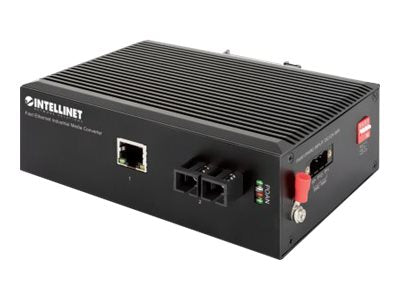 Intellinet Medienkonverter – 20 km Reichweite, IP40 Schutz