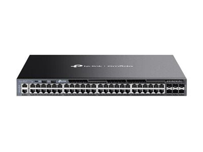 TP-Link 48-Port Gigabit Switch – Für große Netzwerke, 10G SFP+ Slots
