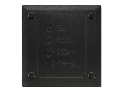 QOLTEC Externes DVD-Laufwerk – USB-Anschluss, CD/DVD-Brennen