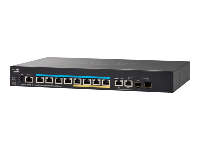 Cisco 8-Port Managed Switch – PoE+, 2.5G für schnelles Netzwerk