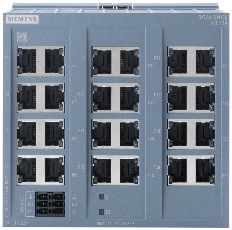 Siemens Netzwerk-Switch – 24 Ports für zuverlässige Verbindung