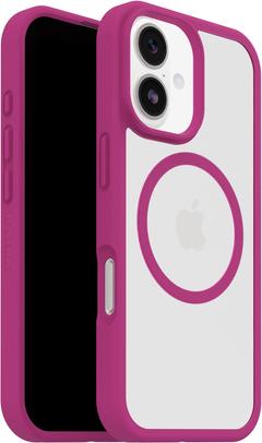 OTTERBOX iPhone 17 Hülle – MagSafe-kompatibel, klar/rosa