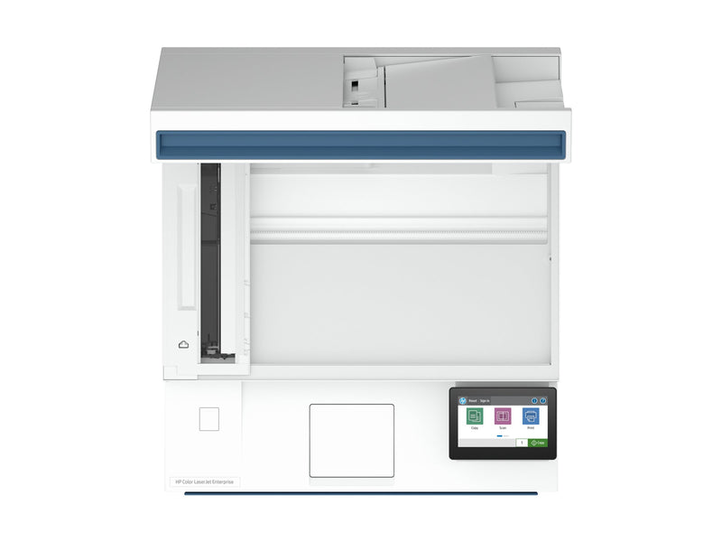 HP LaserJet Multifunktionsdrucker – Farbdruck, Touchscreen