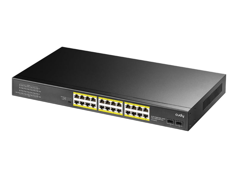 Cudy 24-Port Gigabit Switch – PoE+ für einfache Netzwerkverbindungen