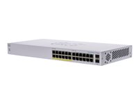 Cisco 24-Port Netzwerk-Switch – Einfaches Plug-and-Play, PoE-Unterstützung