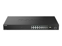D-Link 18-Port Netzwerk-Switch – Smart Management, Multi-Gigabit