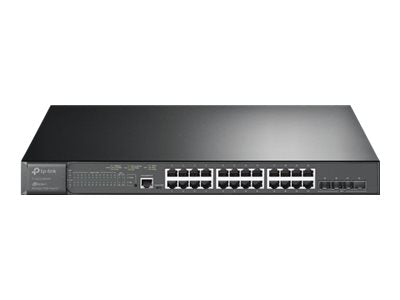 TP-LINK 28-Port Netzwerk-Switch – PoE+ für einfache Stromversorgung