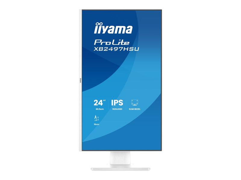 Iiyama 24" LED-Monitor – Full HD, USB-C-Hub