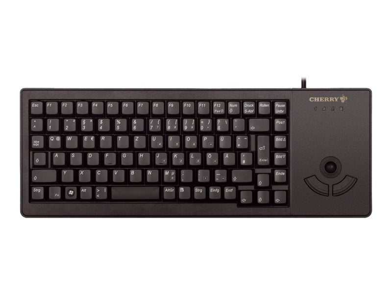 Cherry USB-Tastatur mit Trackball – kompakt und vielseitig