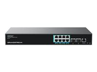 Grandstream Netzwerk-Switch – 8 Anschlüsse, PoE++ für Unternehmen