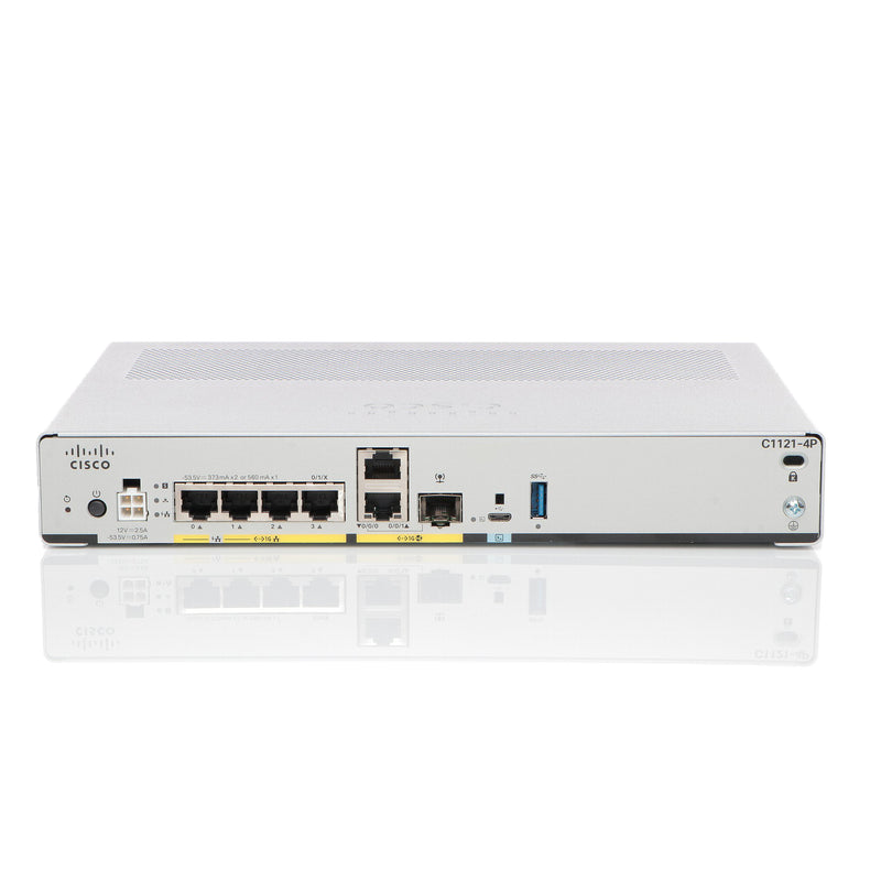 Cisco Router – 4-Port, ideal für kleine Unternehmen