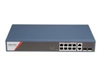 Hikvision 8-Port Smart Switch – Gigabit Ethernet, PoE für einfache Vernetzung