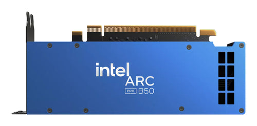 Intel Arc Pro Grafikkarte – 16 GB Speicher, 4 Displays