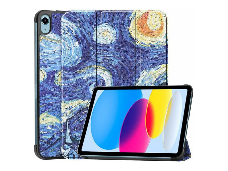 EET Tablet-Hülle für iPad 10. Gen – Auto-Wake, Sternenhimmel-Design