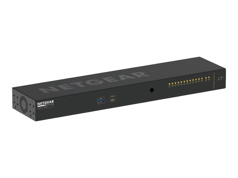 Netgear 14-Port Switch – Für Audio- und Videosignale geeignet
