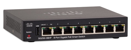 Cisco 8-Port Gigabit Switch – PoE+ für einfache Netzwerke