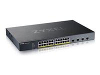 Zyxel 28-Port PoE+ Switch – Gigabit Ethernet, Smart Managed