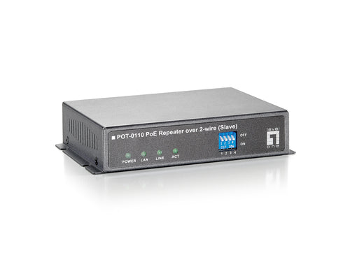 LevelOne PoE Repeater – Ethernet-Verlängerung über 2-Draht-Kabel