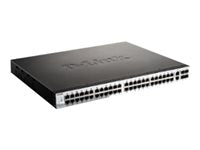 D-Link Netzwerk-Switch – 48 Ports, PoE+, Gigabit-Ethernet