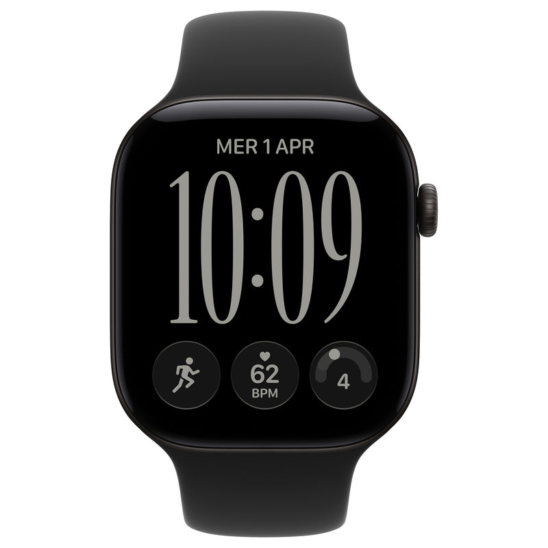 Apple Smartwatch – Aluminium, Mobilfunk, 46mm, Schwarz