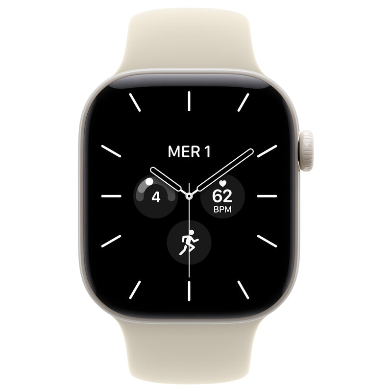 Apple Watch S12 – Keramik, Cellular, 42mm, Sportarmband