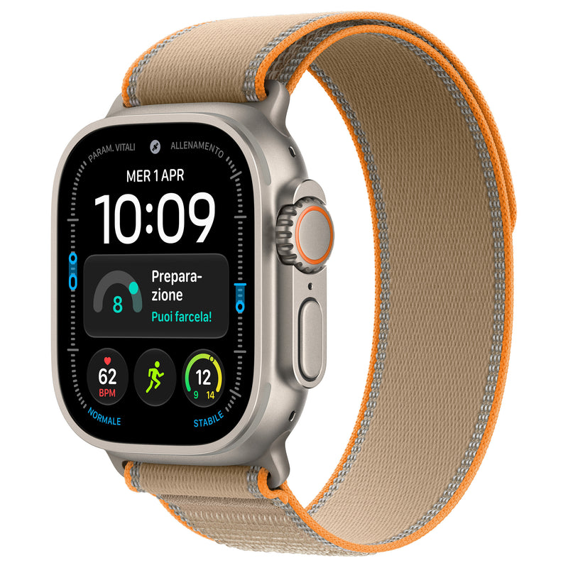 Apple Watch Ultra – Titan-Gehäuse, Mobilfunkfähig