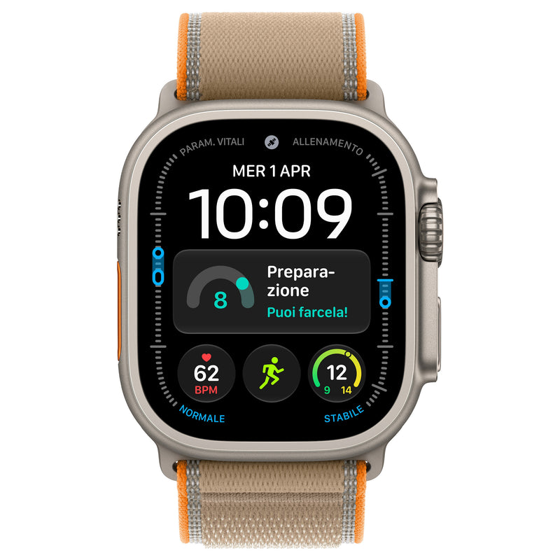 Apple Watch Ultra – Titan-Gehäuse, Mobilfunkfähig