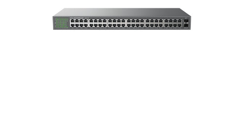 Grandstream Netzwerkswitch – 48 Anschlüsse, Gigabit Ethernet