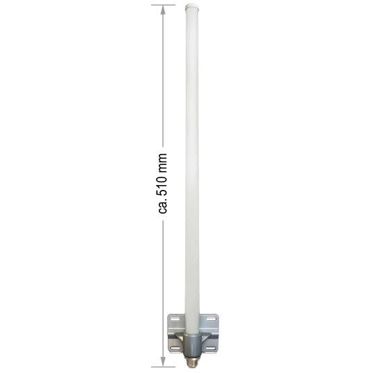 Allnet WLAN-Antenne – 2.4 GHz, 8 dBi für Außenbereich