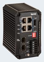 Barox Netzwerk-Switch – 4 Ports, PoE für einfache Installation