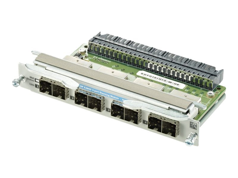 HP Enterprise Netzwerkstapelmodul – 4 Anschlüsse, einfache Verwaltung